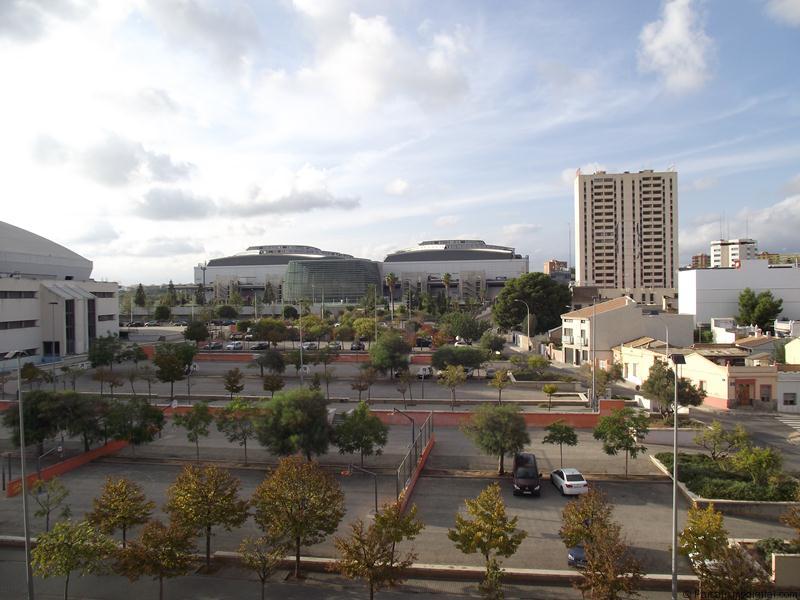 Vista exterior Feria Valencia, donde se desarrolla IBERFLORA