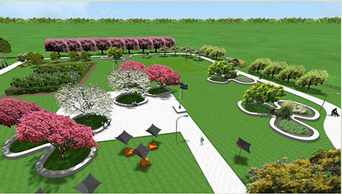 diseño de espacios verdes sustentables