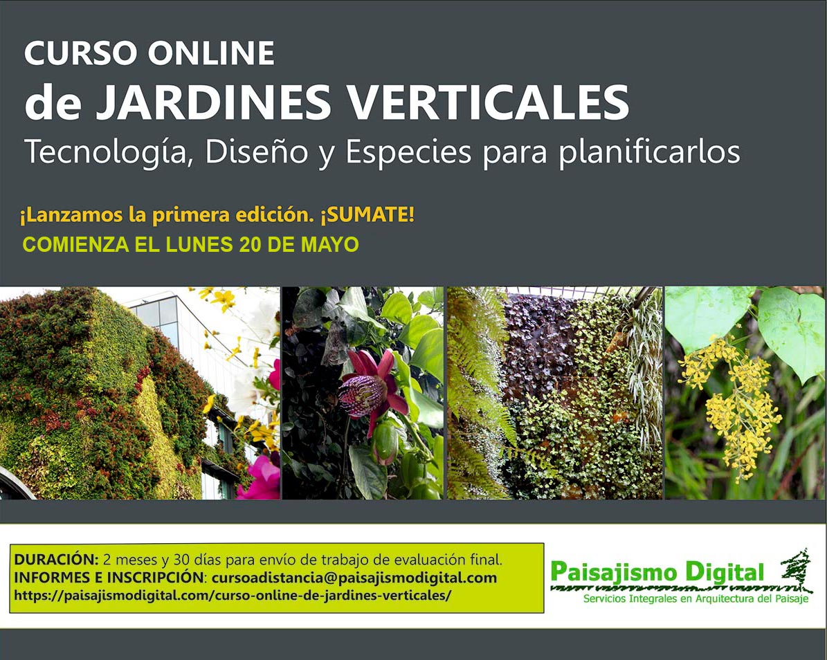 Curso Online de Jardines Verticales