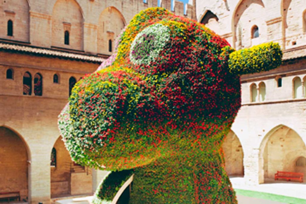 El arte conceptual paisajista de Jeff Koons