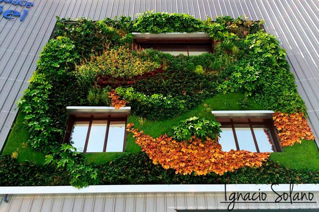 El jardín vertical interior de Ignacio Solano