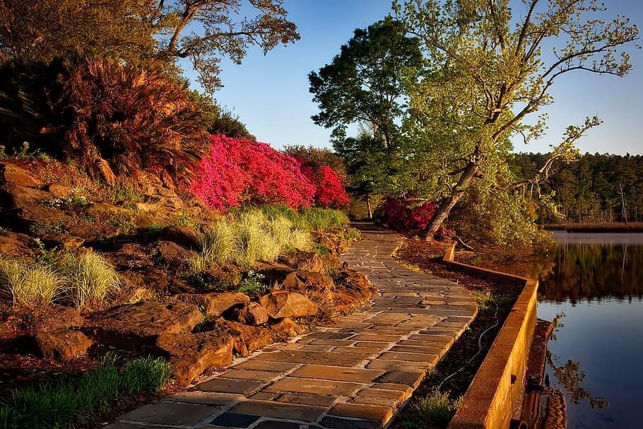 Jardines en otoño