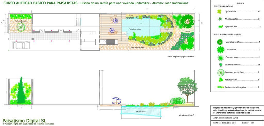 curso autocad básico para paisajistas