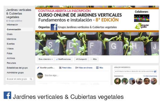 Taller Monográfico Mantenimiento del Jardín Vertical