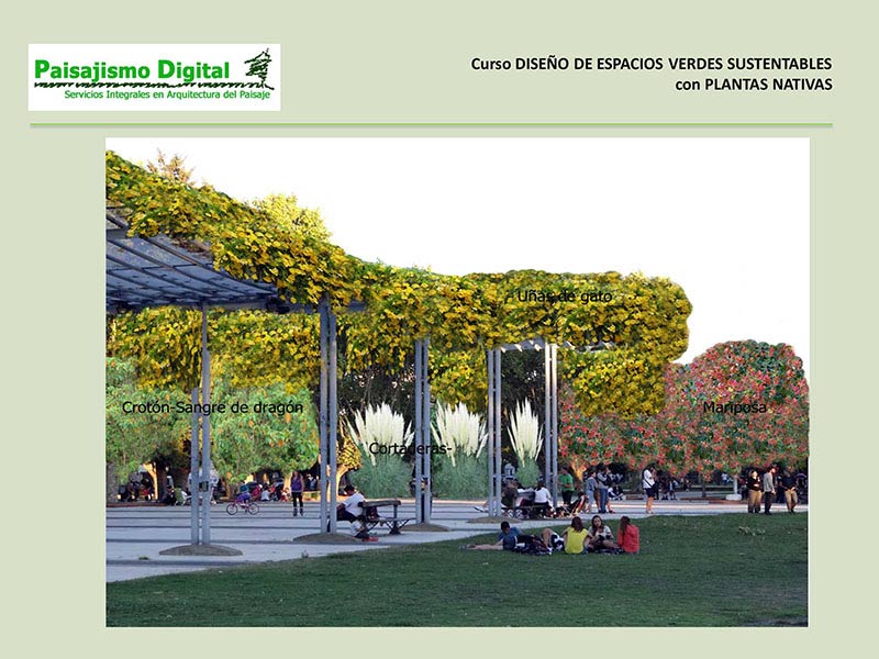 diseño de espacios verdes sustentables