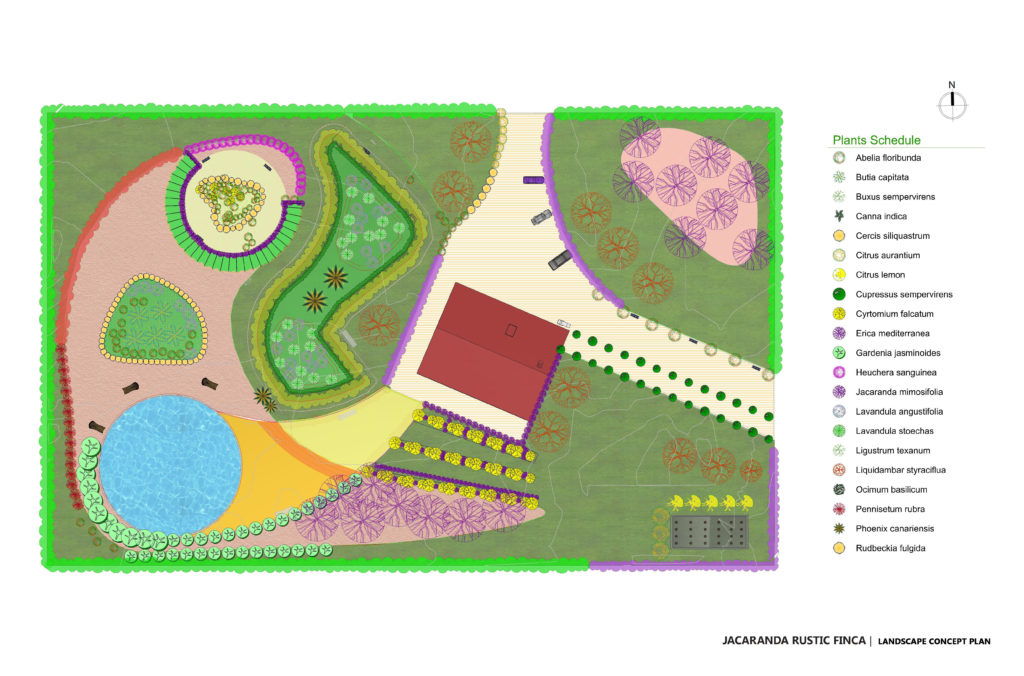 Finca rural - Lands Design