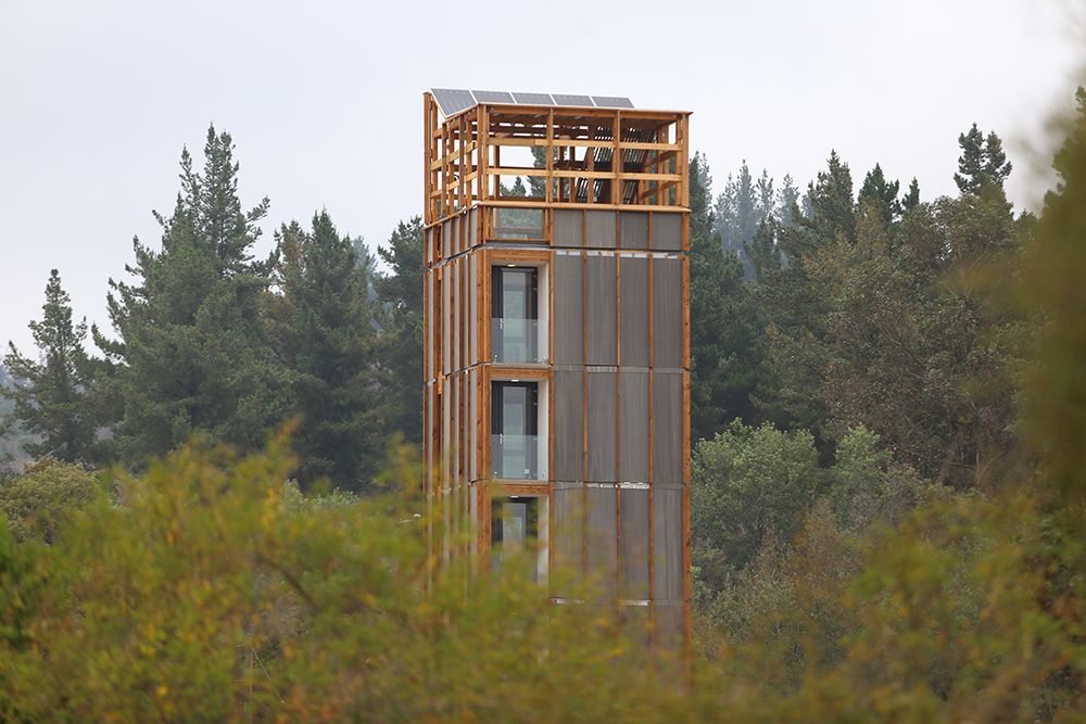 edificios de madera de Chile