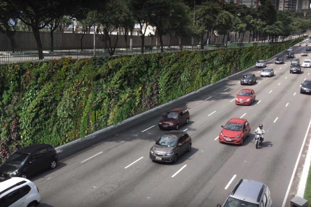 Los 10 jardines verticales más impresionantes del mundo (Corredor verde de la Avenida 23 de mayo en Sao Paulo) Los 10 jardines verticales más impresionantes del mundo (Corredor verde de la Avenida 23 de mayo en Sao Paulo)