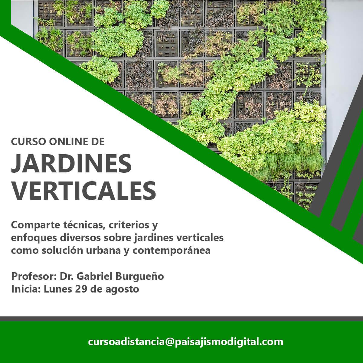Curso Online de Jardines Verticales