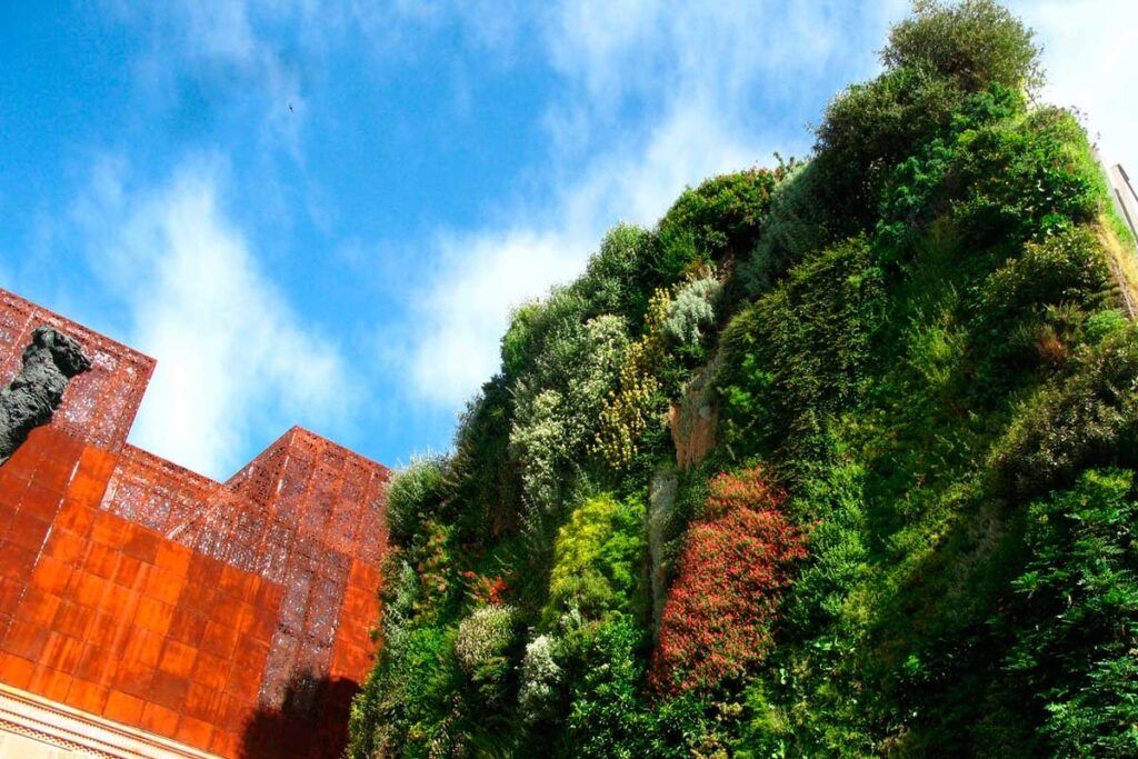 Los jardines verticales más impresionantes del mundo (Jardín vertical del CaixaForum, en Madrid) Los jardines verticales más impresionantes del mundo (Jardín vertical del CaixaForum, en Madrid)