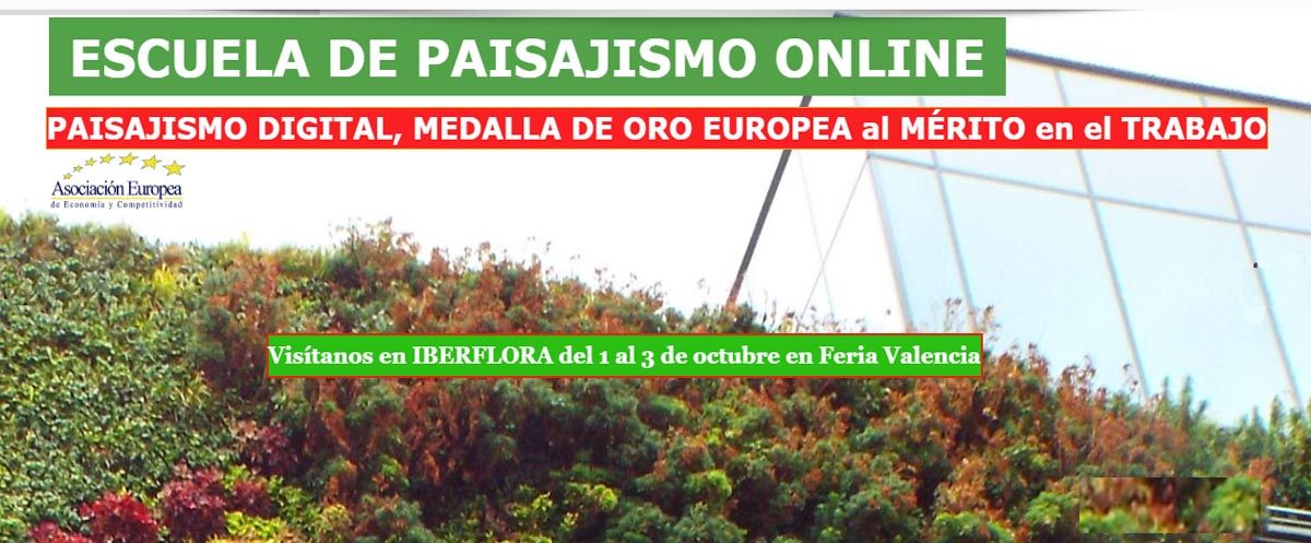 Paisajismo Digital estará en Iberflora - Feria Valencia 2 Escuela Paisajismo Digital