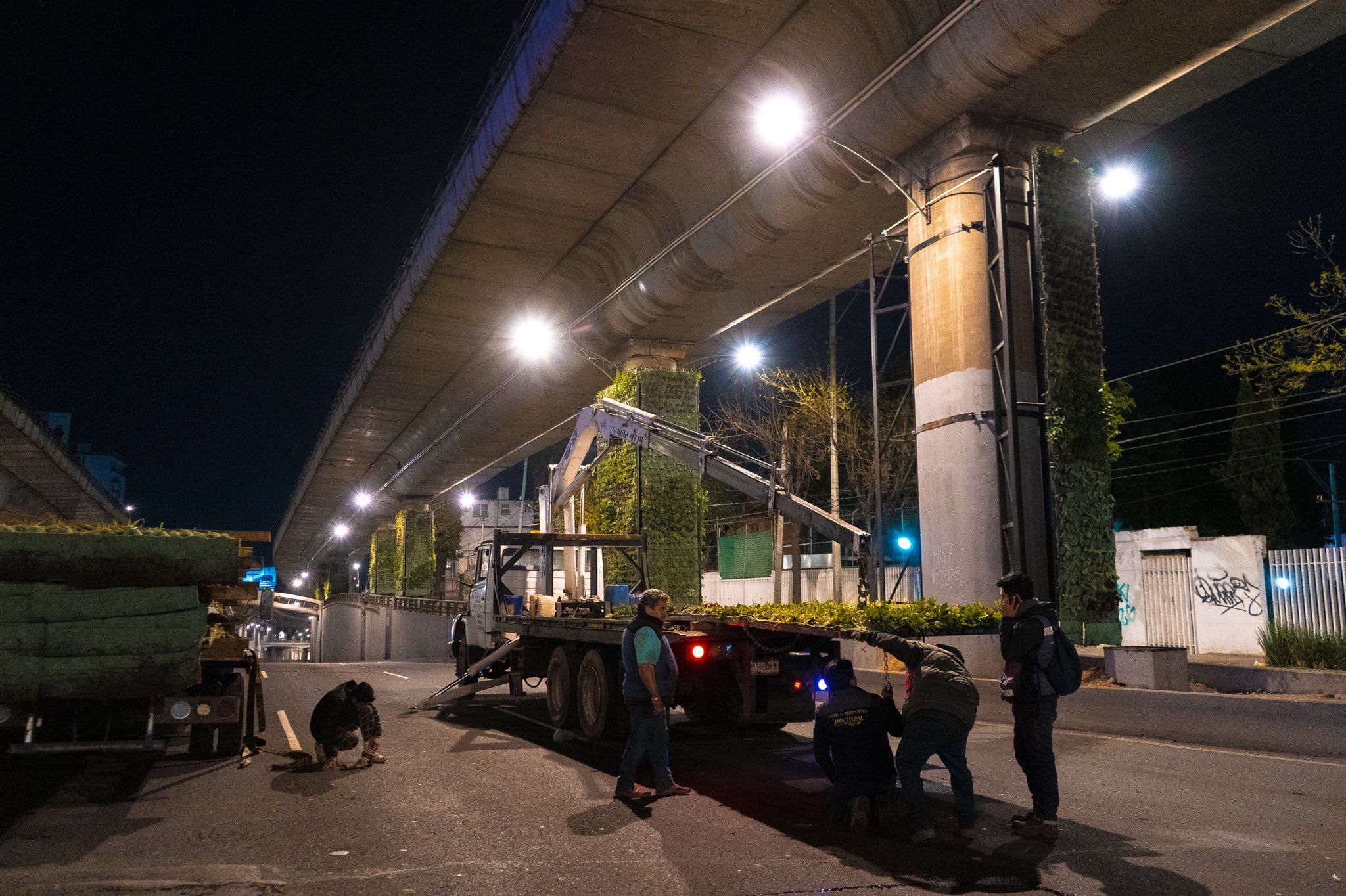 Vía Verde: Oxígeno para la CDMX con jardines verticales 4 Vía Verde: Oxígeno para la CDMX con jardines verticales
