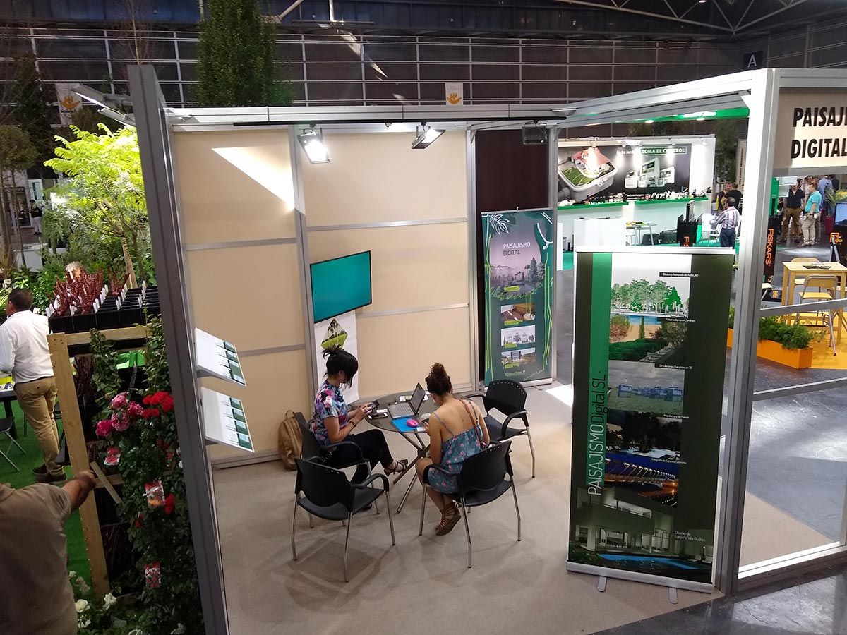 Paisajismo Digital en Iberflora 2