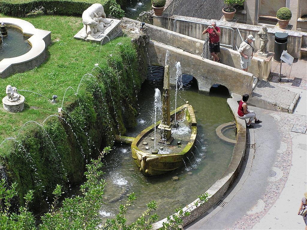 Jardines de Villa d'Este (Italia), Patrimonio de la Humanidad