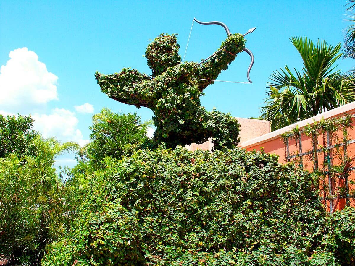Florida Botanical Gardens- Jardín de los topiarios