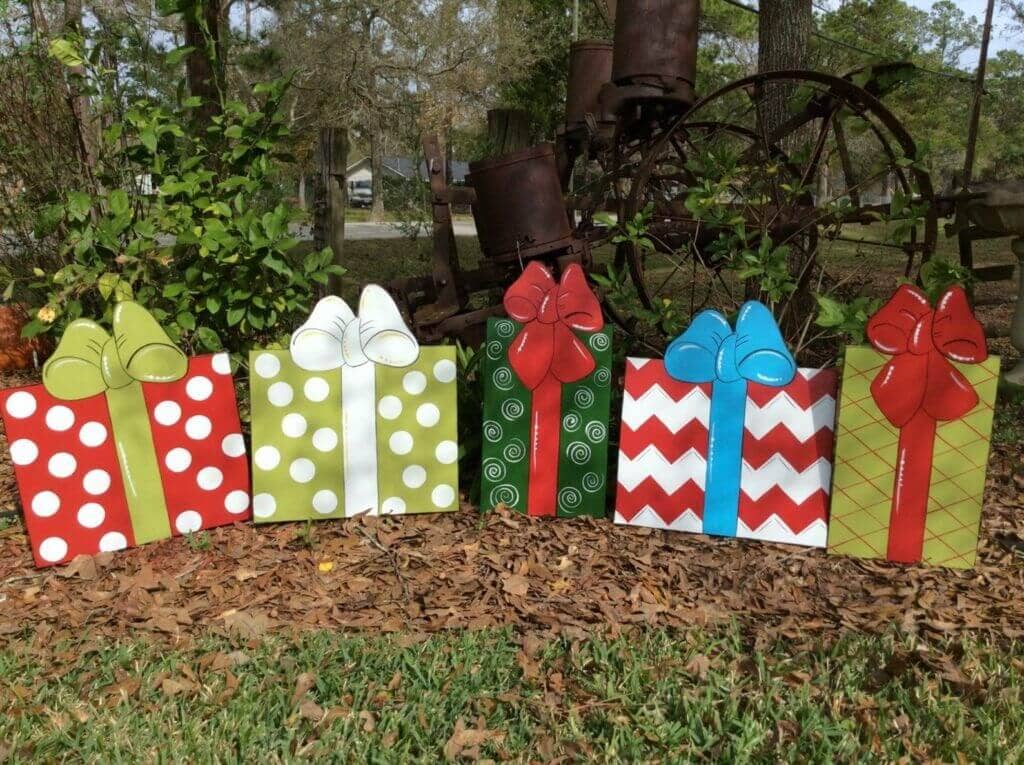 decorar tu jardín en Navidad
