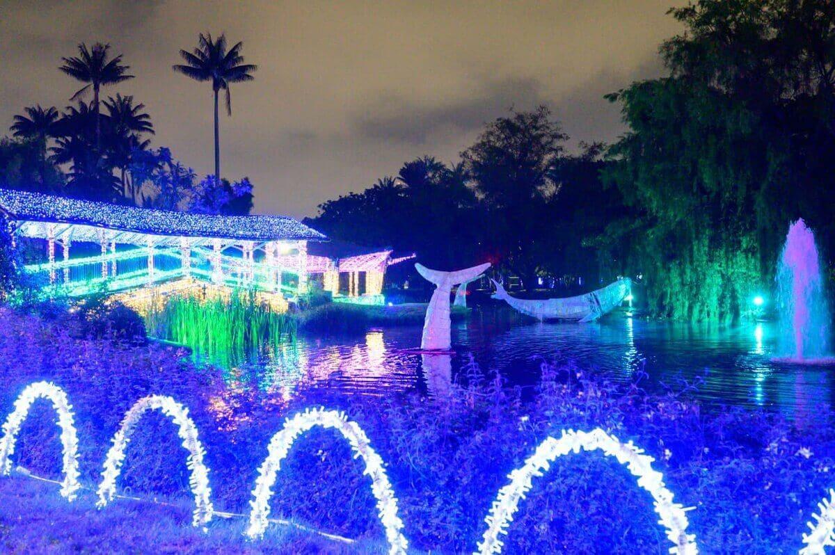 decorar tu jardín en Navidad