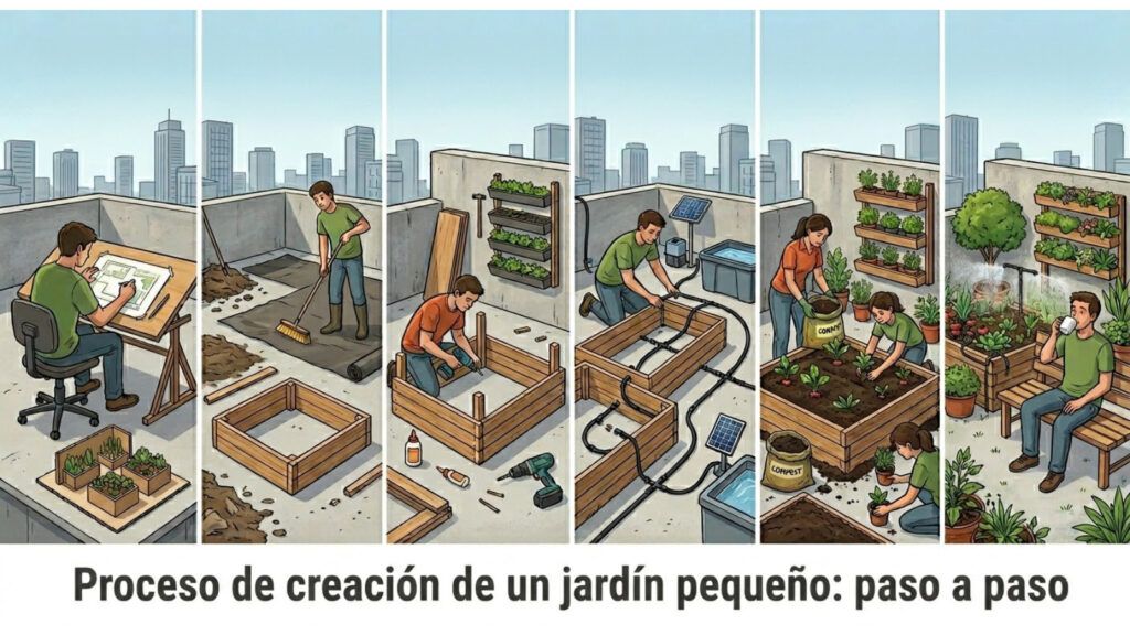 diseño de jardines pequeños