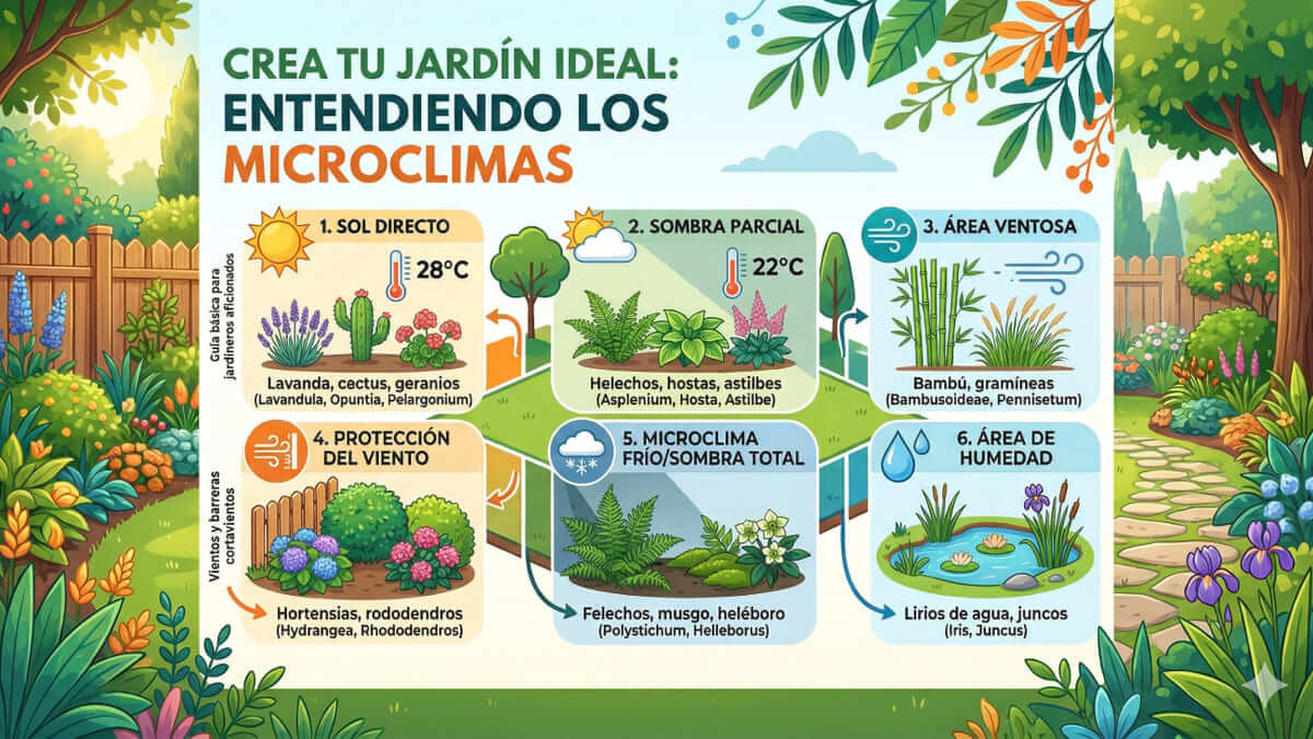 Diseño de microclimas en paisajismo