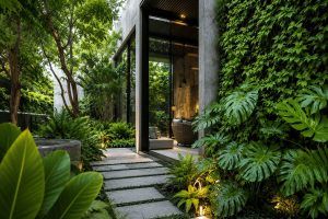 Biofilia en el diseño de jardines ornamentales interiores y exteriores biofilia diseño jardines ornamentales_portada