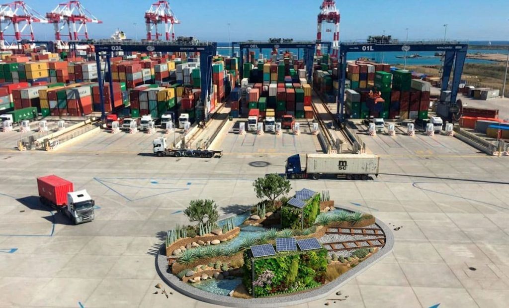 Anteproyecto de identidad paisajística desarrollado para el Puerto de Barcelona